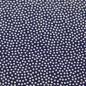 Preview: Baumwolle Dotty Dunkelblau/Weiß by Swafing